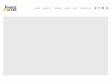 Tablet Screenshot of fosterandscott.com